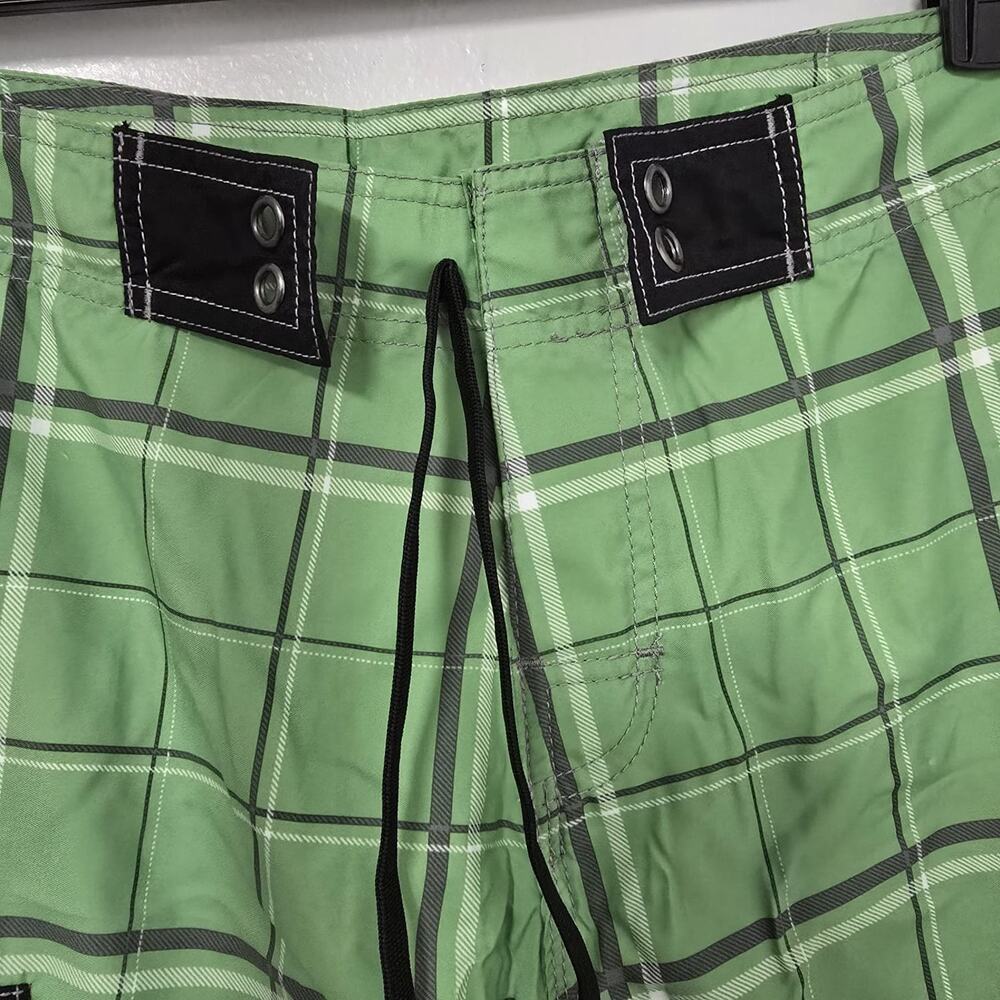 Nonwe Board Shorts Green Mens 28 Lined Swim - Picture 2 of 10